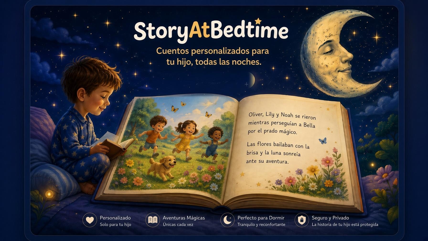 Ilustracion principal de Story At Bedtime